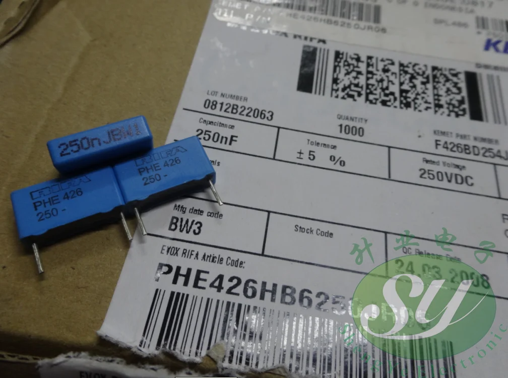 2019 горячая распродажа 10 шт./30 шт. серии RIFA PHE426 0 25 мкФ/250v 250nf u25 254 новый пленочный