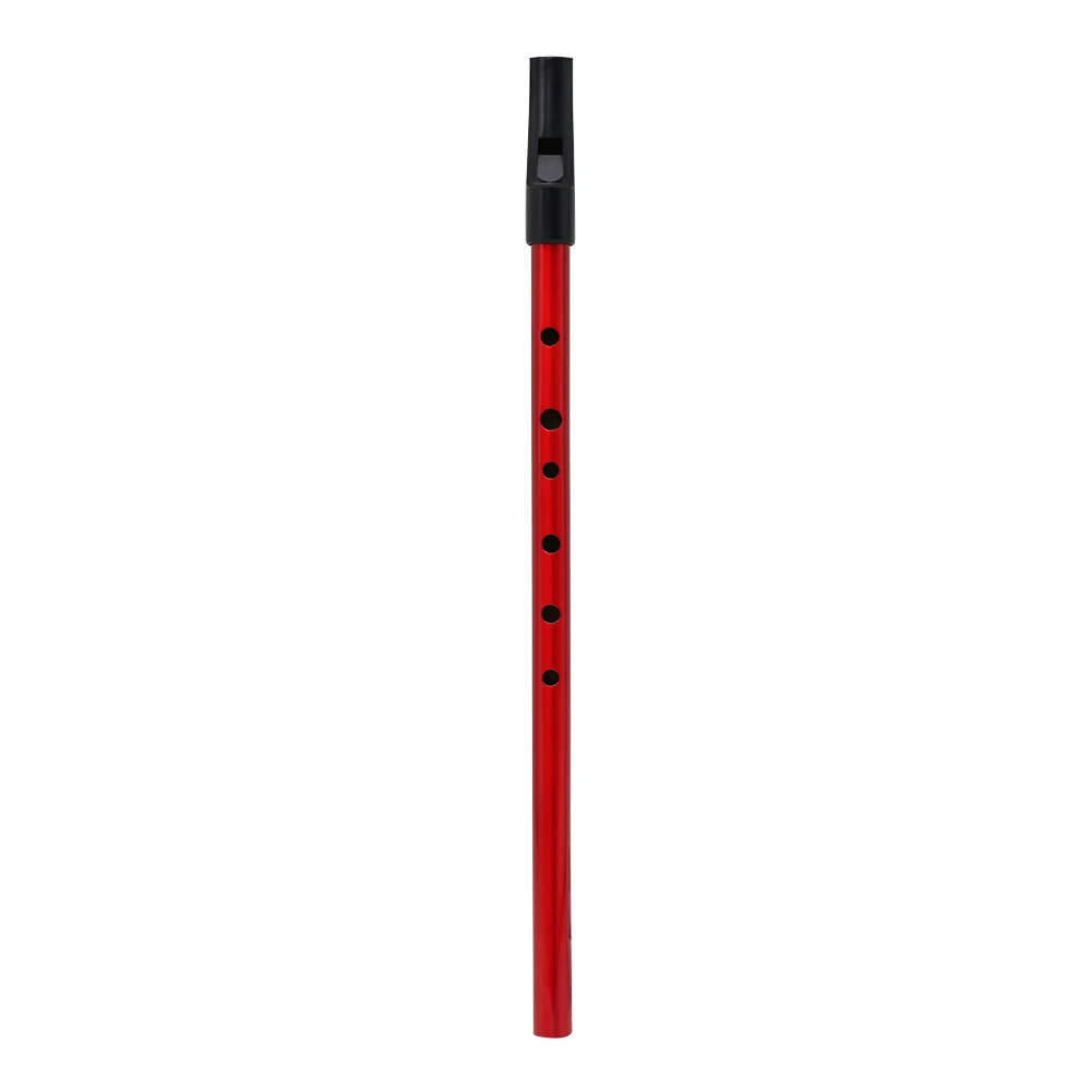 Латунная D клавишная ирландская флейта красная Tinwhistle музыкальный инструмент Ireland