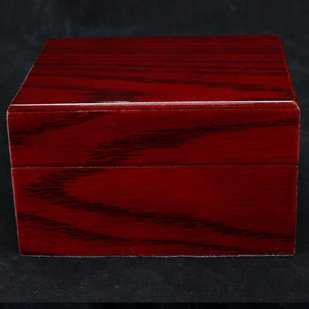 

Vintage Single Slot Wooden Wood Watch Case Wristwatch Box Organizer Storage