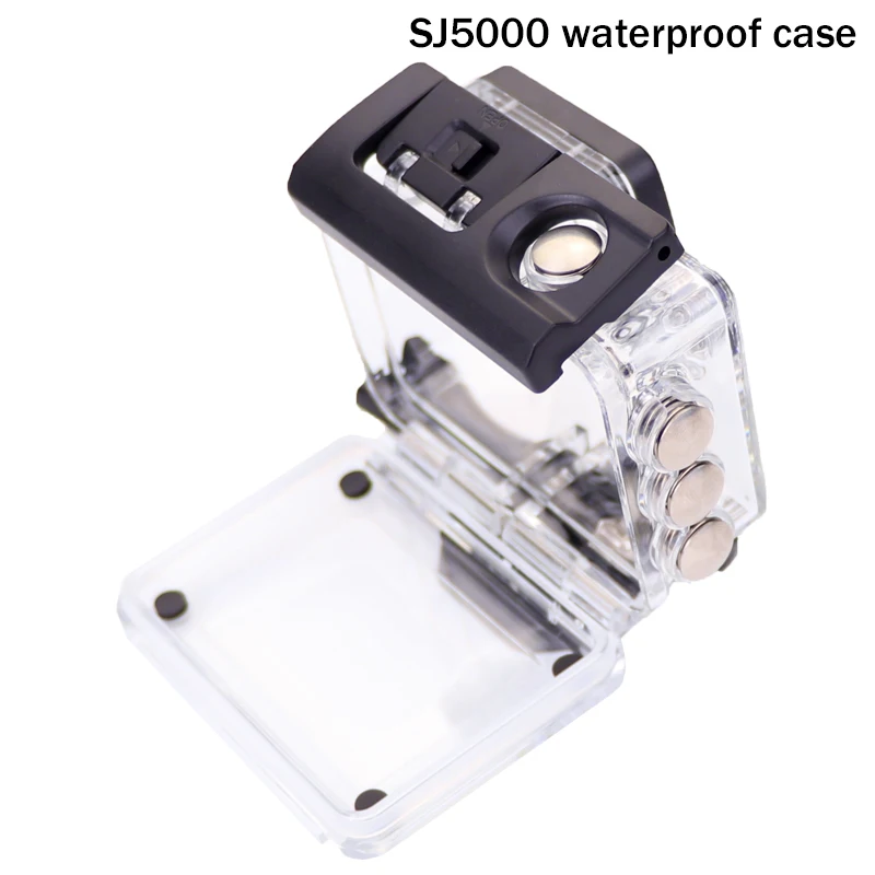 Водонепроницаемый чехол SJCAM SJ5000 с адаптером для дайвинга чехол для sj5000 sj 5000 wifi plus sj5000x аксессуары для камеры