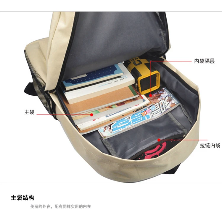 Банановая рыба Yollow для женщин Back Pack Ash Lynx аниме Bookbag Оксфорд школьные сумки для девочек-подростков милый рюкзак для путешествий Rugzak