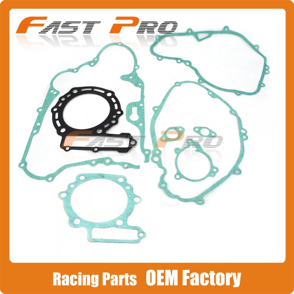 

Motorcycle Cylinder Engine Crankcase Gasket Full Set For KAWASAKI KLR650 1987-2007