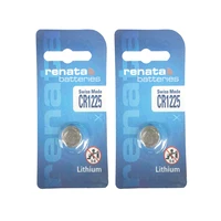2x renata cr1225 3v lithium button cell coin battery long standing batteries for 3d glasses