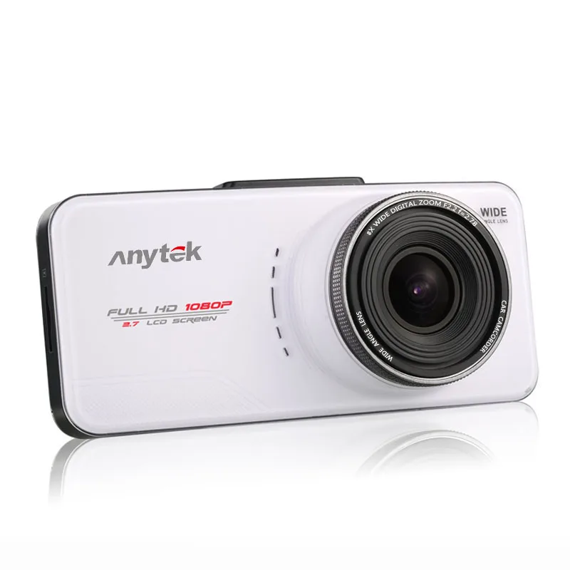 white dvr Автомобильный видеорегистратор Anytek At66A 1920x1080P FHD камера Novatek 96650 Dash Cam Регистратор Видео рекордер РЕГИСТРАТОР gps трекер WDR - Название цвета: white dvr