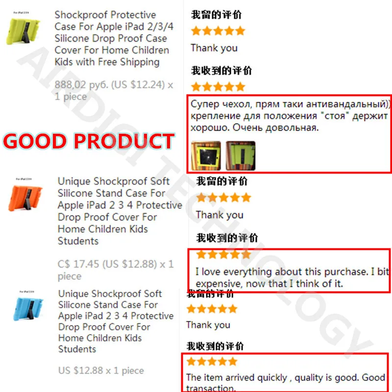 Уникальный Ударопрочный Мягкий силиконовый чехол-подставка для Apple iPad 2 3 4