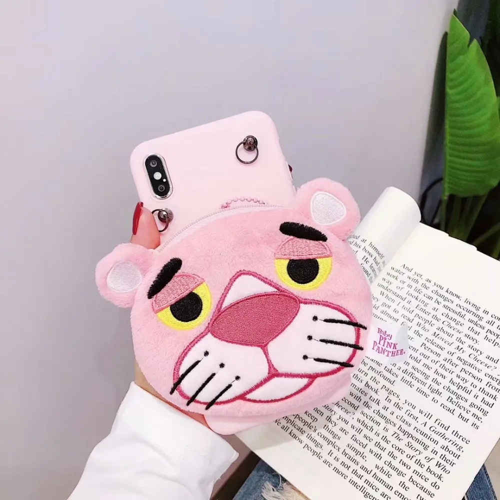 Чехол ORYKSZ для iphone X роскошный мультяшный кошелек силиконовый мягкий чехол XS XR MAX 6