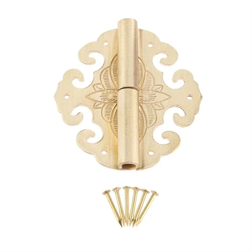 

Латунные петли с летучими мышами и цветами