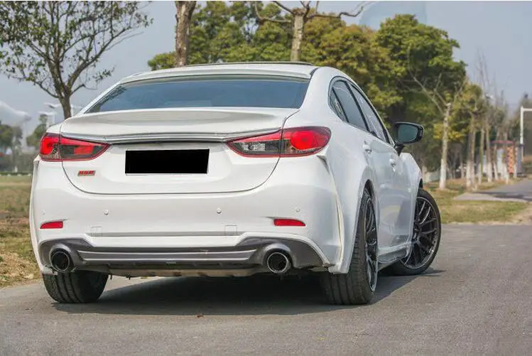 Для Mazda 6 ATENZA обвес спойлер CST- для ATENZA ABS задний спойлер передний бампер диффузор защитные бамперы