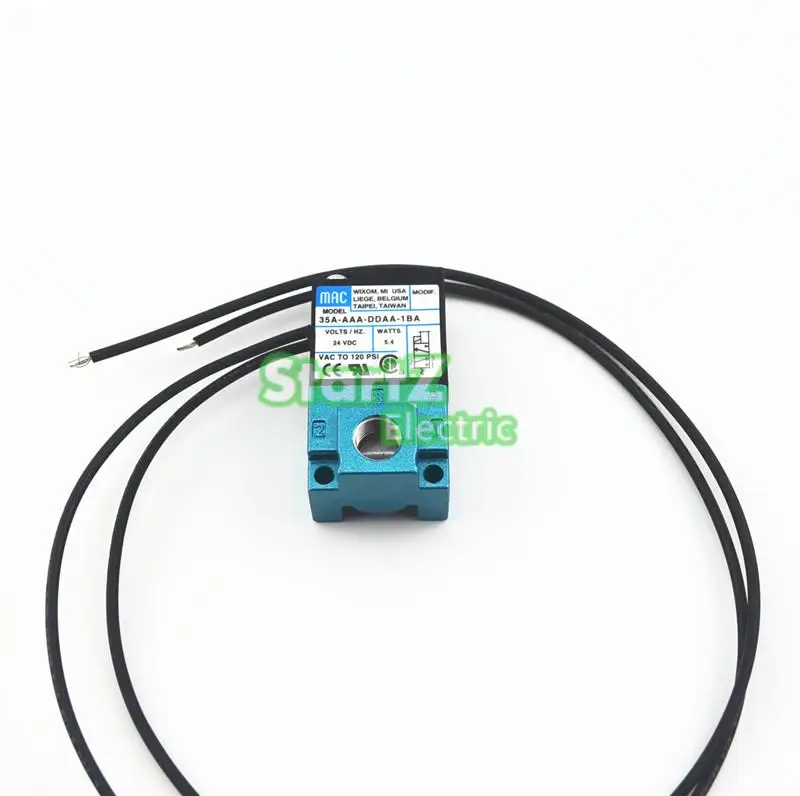 Электромагнитный клапан с 3 портами MAC для электронного контроля наддува DC24V 35A AAA