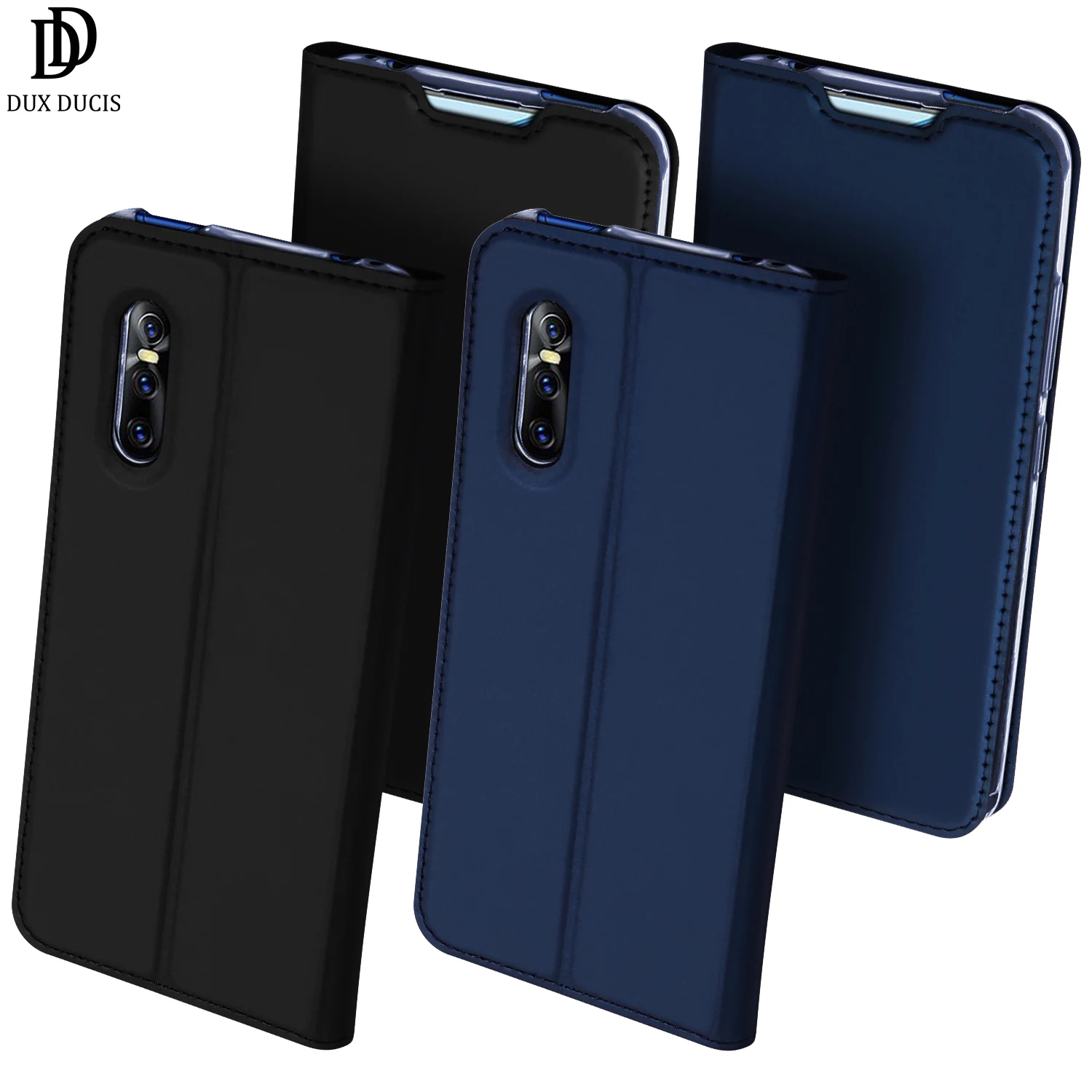 Откидная крышка для Vivo V15 Pro &amp S1 PU кожаный мягкий чехол телефона защитный слот