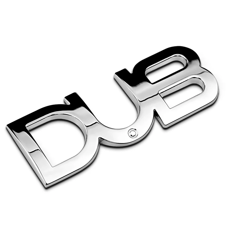 Noizzy DUB Ho Double Dime логотип машины авто значок стикер эмблема 100% 3D металлический Тотем