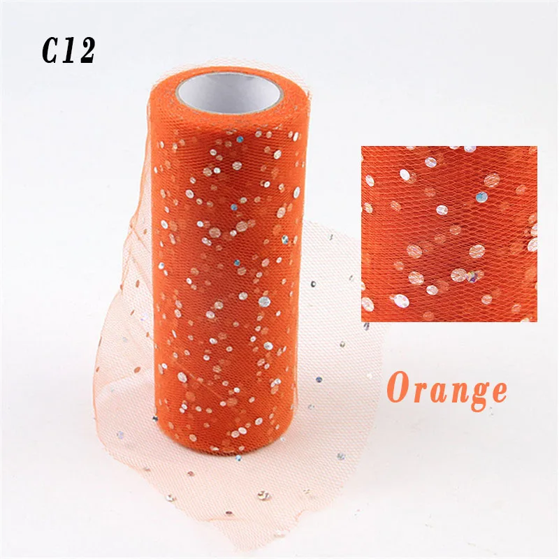 Круглая блестящая органза 15 см * 25 ярдов|decorative decorative|decorative home decordecoration party |