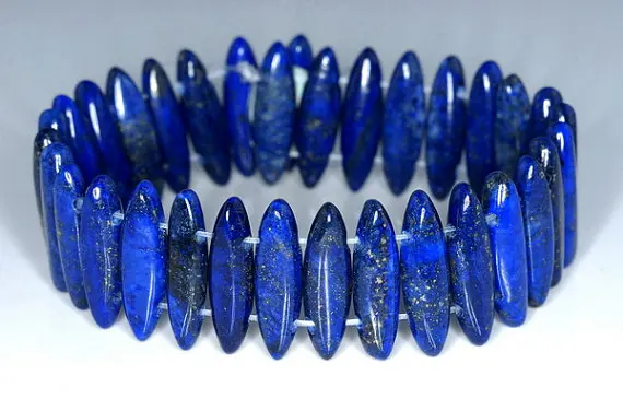 22x6 мм Lapis Lazuli драгоценный камень Класс AA маркиза придерживаться свободные бусины
