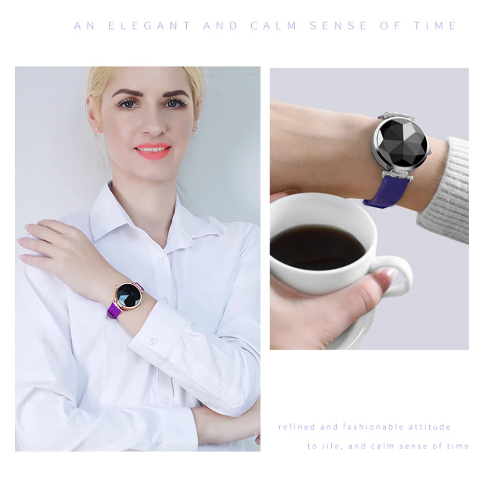 Смарт часы B80 женские с пульсометром тонометром фитнес трекером|Смарт-часы| |