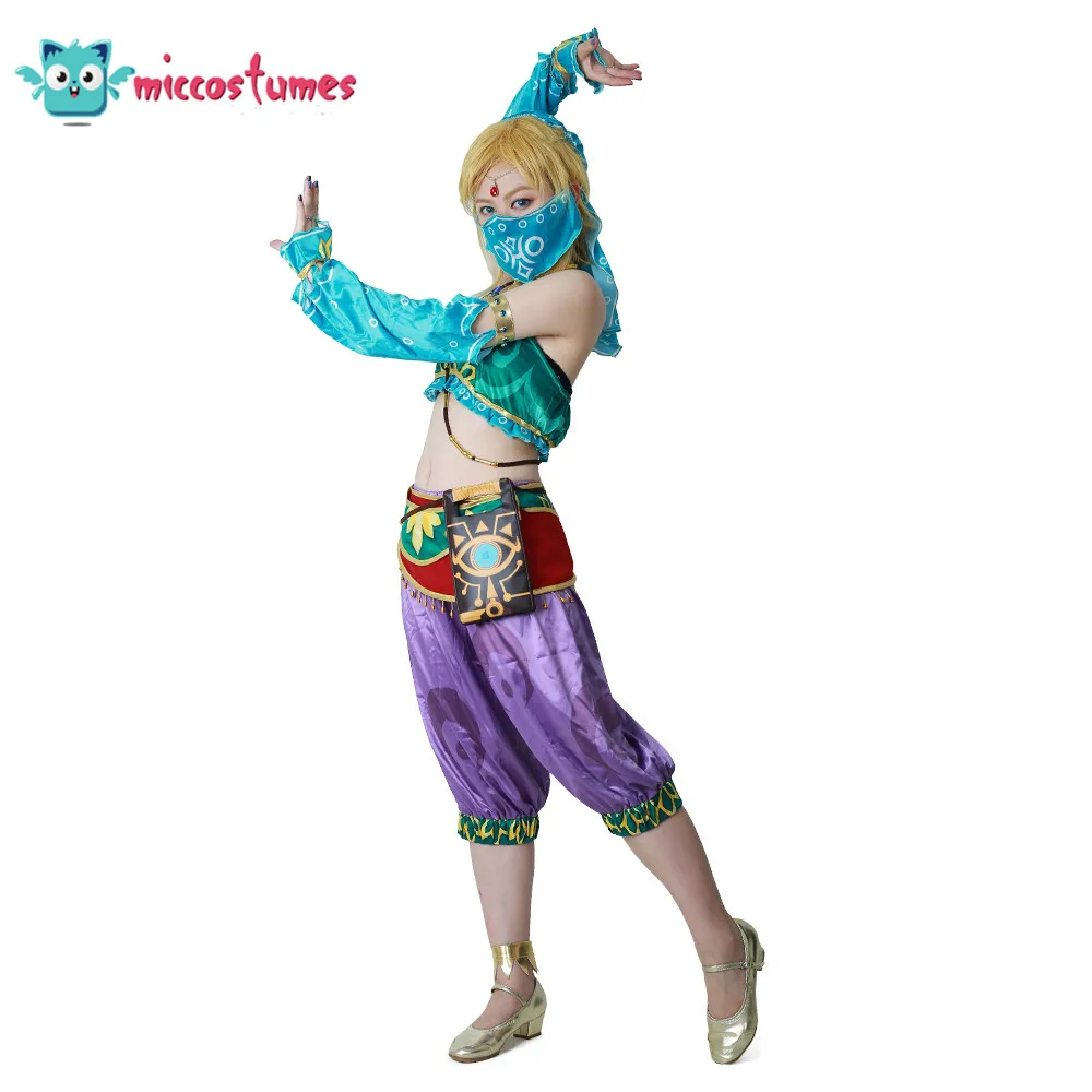 Женский костюм для косплея Zelda Link Gerudo
