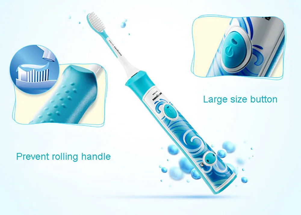 Philips Sonicare Семья комплект HX6314 электрическая зубная щетка водонепроницаемый для родитель-ребенок аккумуляторная с зарядной базы