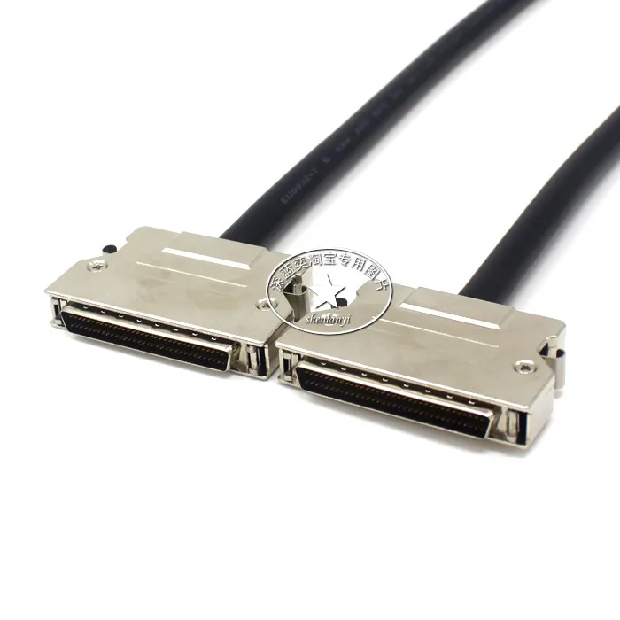 SCSI DB68 кабель удлинитель для передачи данных 68Pin гайка тип/тип шрапнель адаптер