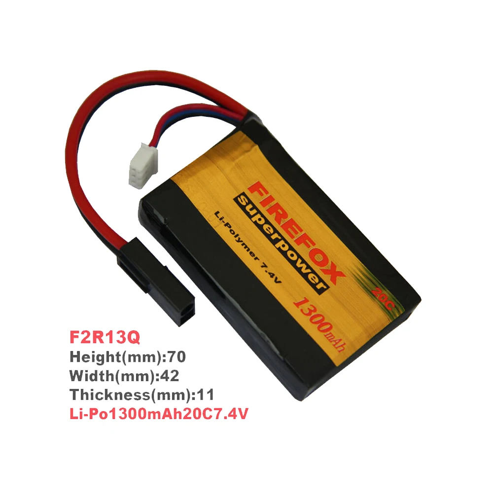 Оригинальный аккумулятор для страйкбола AEG F2R13Q 1 шт. 100% в 7 4 мАч 20C Li Po 1300 в|airsoft