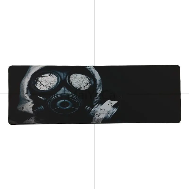 MaiYaCa Новое поступление stalker Логотип газ mask1 ноутбук игровой мыши коврик для мыши нескользящий большой игровой замок край коврик для мыши