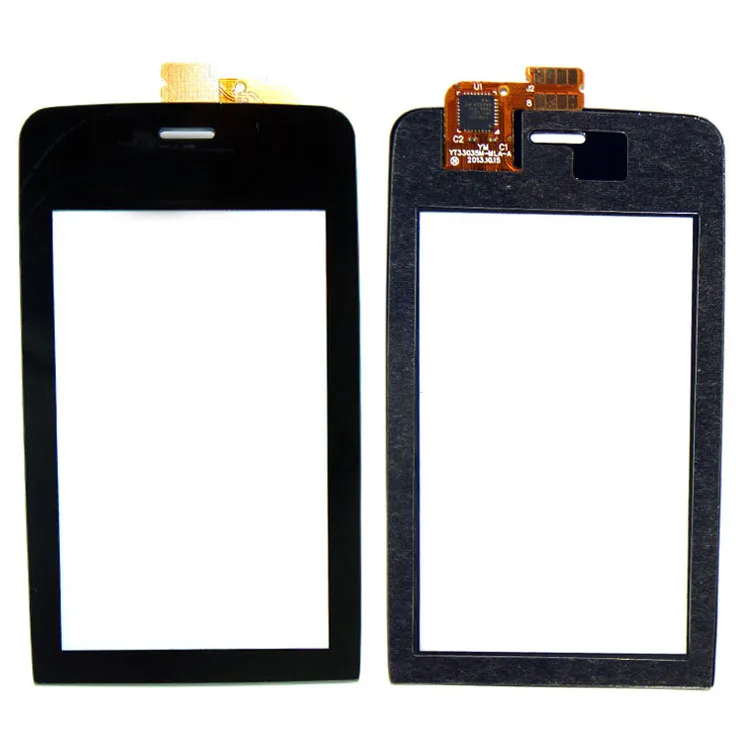 for Nokia Asha 308 Touch Screen Charme Digitizer Black Color | Mobile Phone Panel