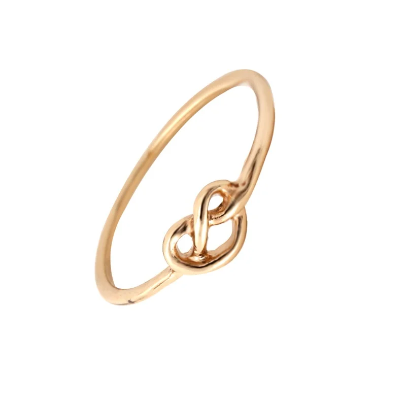 yiustar 10pcs/lot 2016 New Ring Beautiful Heart Knot Rings for Women Everyday Jewelry Infinity Statement R071 | Украшения и