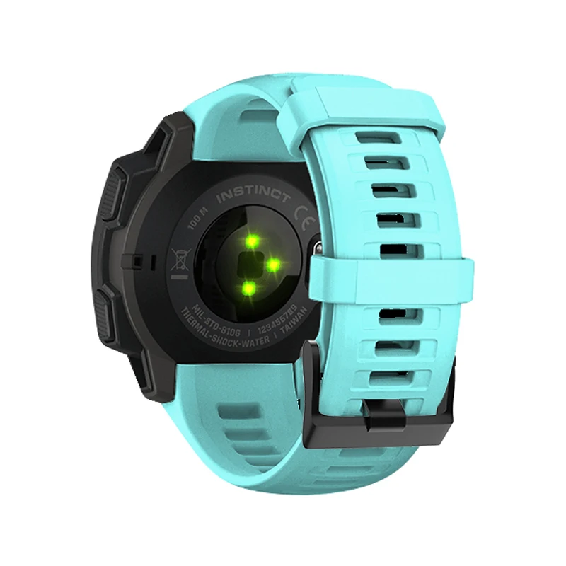 Ремешок силиконовый для наручных часов сменный Браслет Garmin Instinct ремешок с