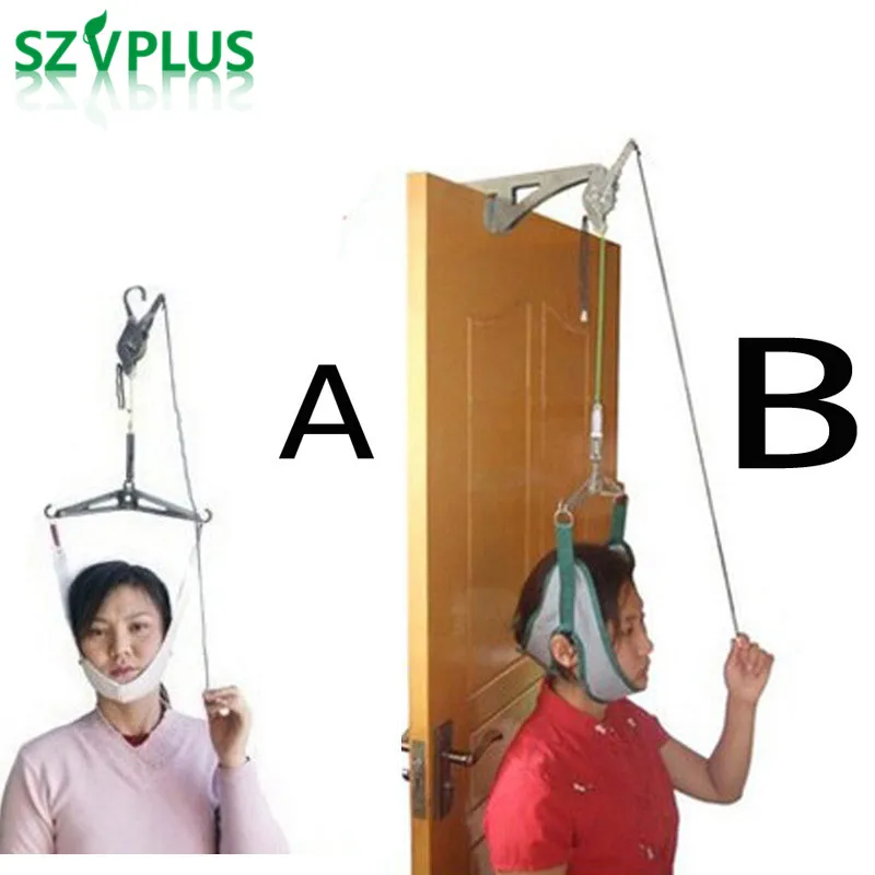 Над дверью шейки тяги шеи Массажер устройство Комплект Носилки Регулировка