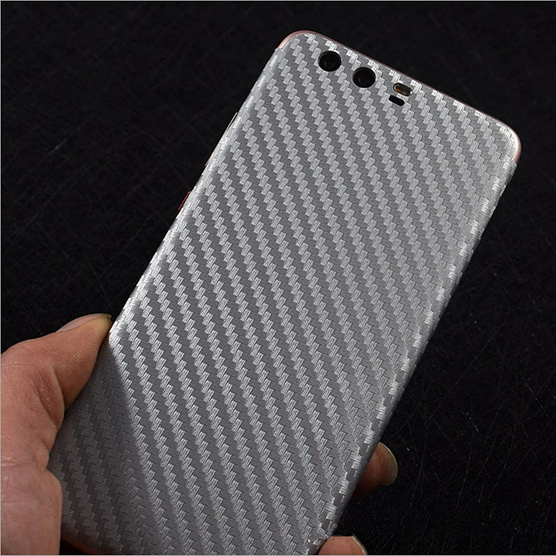 Новинка защитная 3D пленка из углеродного волокна наклейка на заднюю панель