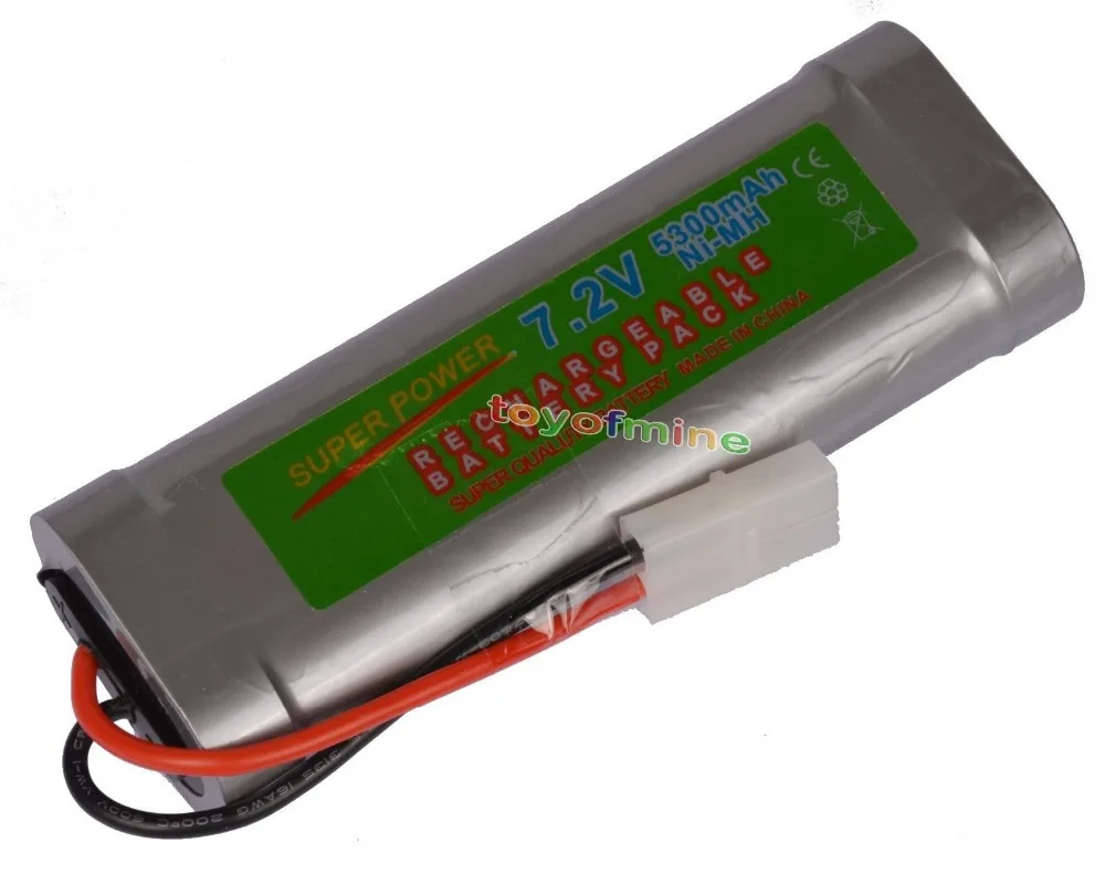 

1pc 7.2V 5300mAH Ni-MH Rechargeable Battery Pack RC