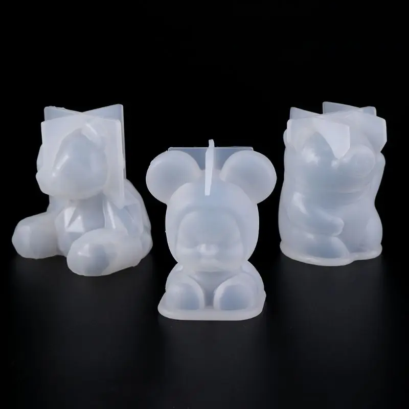 Силиконовая зеркальная 3D форма для самостоятельного изготовления украшений