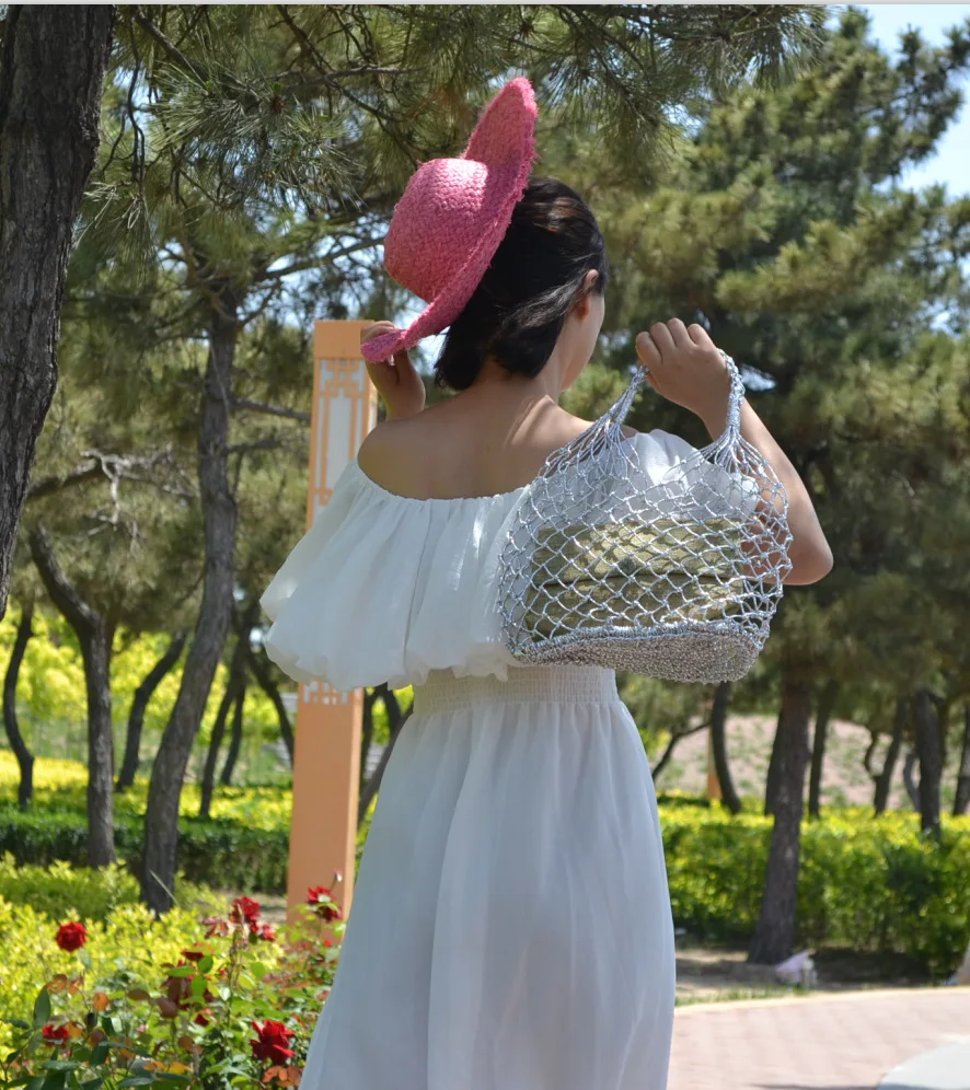 Новинка 2018 соломенная сумка пляжная через плечо a5317|Сумки с ручками| |