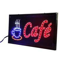 chenxi 27 styles new led coffee shop neon signs animated 1910 inch coffee cafe store business open led advertising light