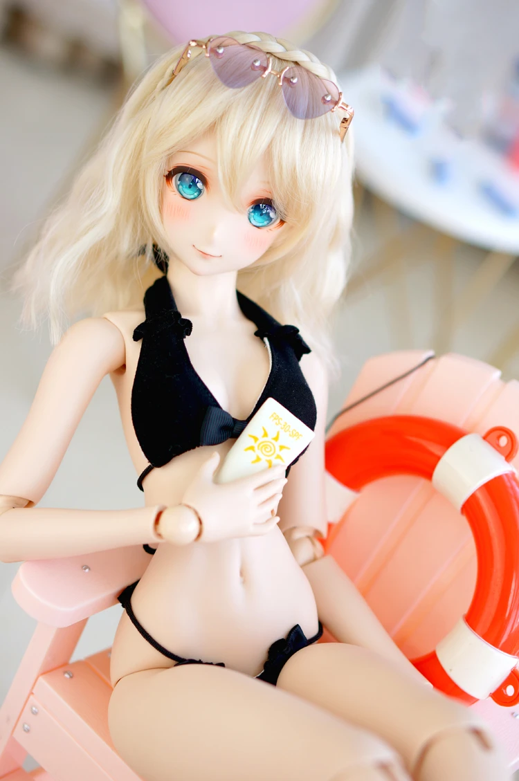 1/3 тонкий кукольный красный комплект одежды Бикини Одежда для BJD SD DD кукла подарок