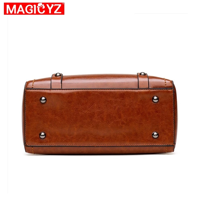 MAGICYZ новые женские ручные сумки с круглой ручкой Маленькая женская сумка Топ