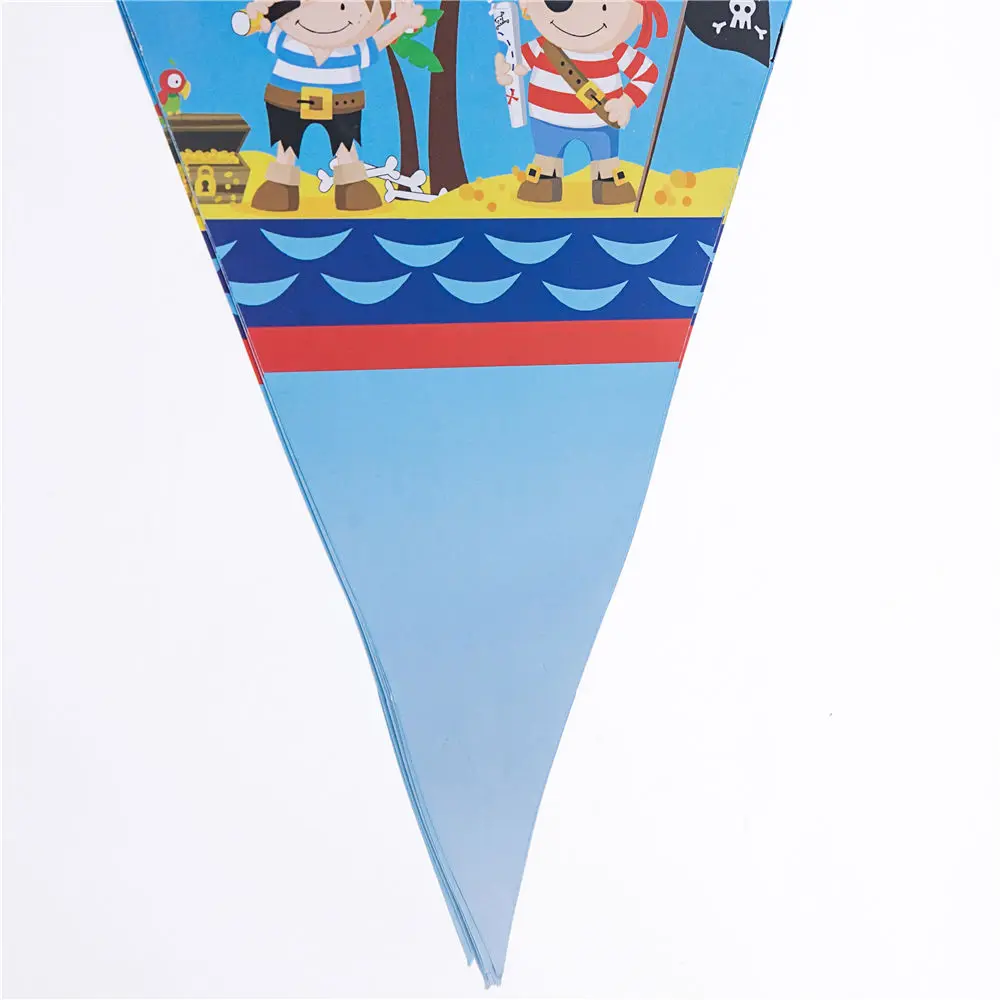 Little pirate theme cartoon characters pennants party decorations birthday parties arrangements activities | Дом и сад