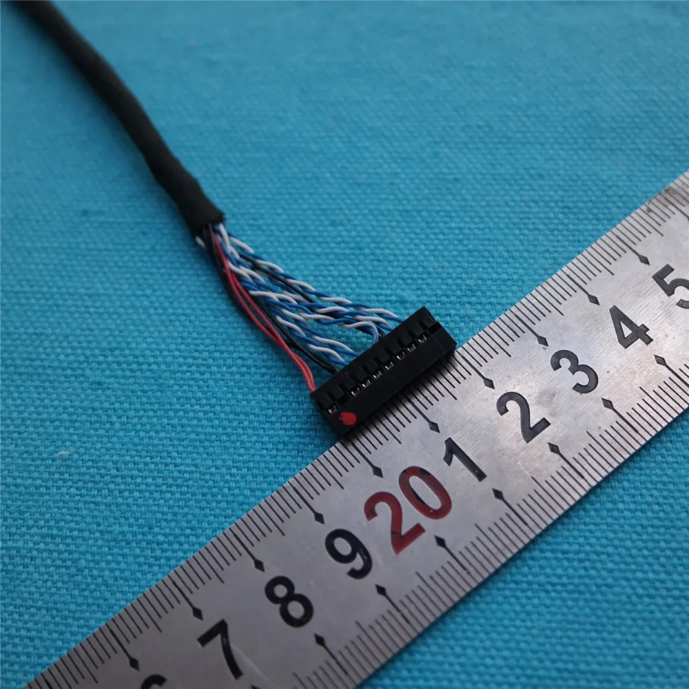 DF14 20 D8 20Pin Single 8 bits 0 5mm LVDS кабель для ЖК панели контроллера 5 шт./лот|for cable|lcd cablecable |