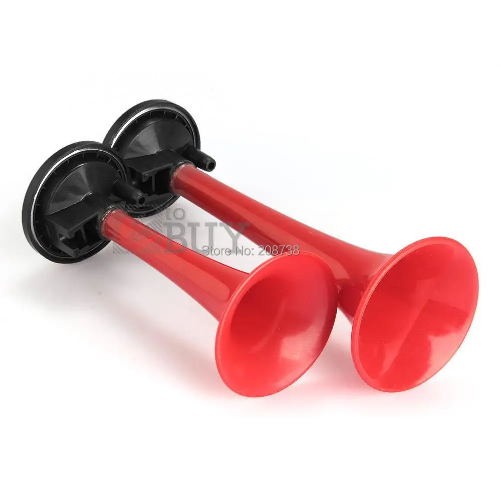 Универсальный громкий воздушный Гудок с двойной трубой 12 В 6 8 дБ модификация для