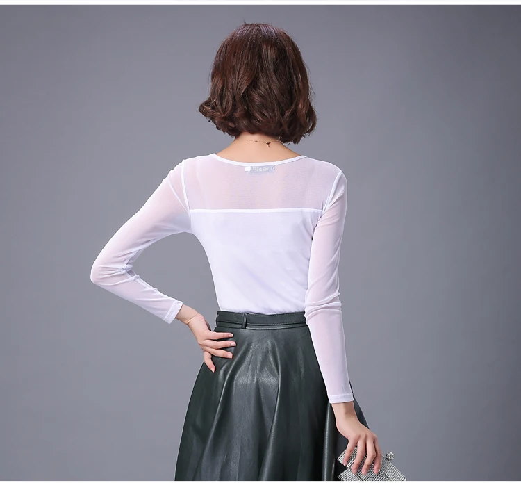 Blusas, осенне-зимняя кружевная блузка, Модные Вязаные кружевные топы, рубашка с длинным рукавом, женские блузки красного, черного, синего цвета размера плюс, Топ
