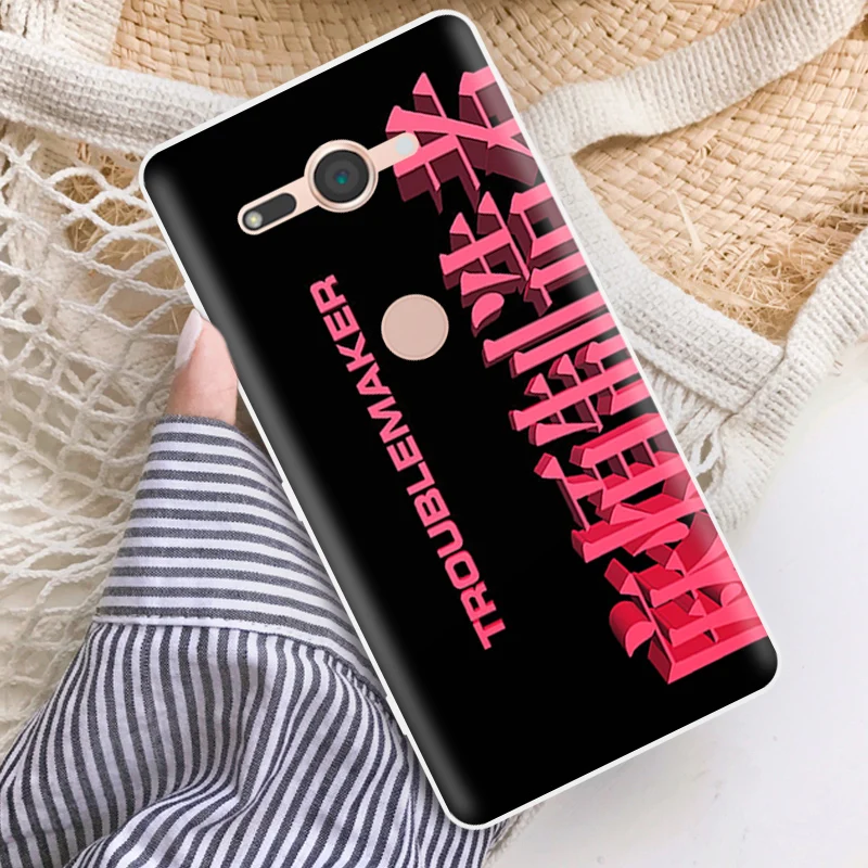 Для sony Xperia XZ2 компактный тонкий мягкий Силиконовый ТПУ Телефон Protector 5 0 &quotдля H8324