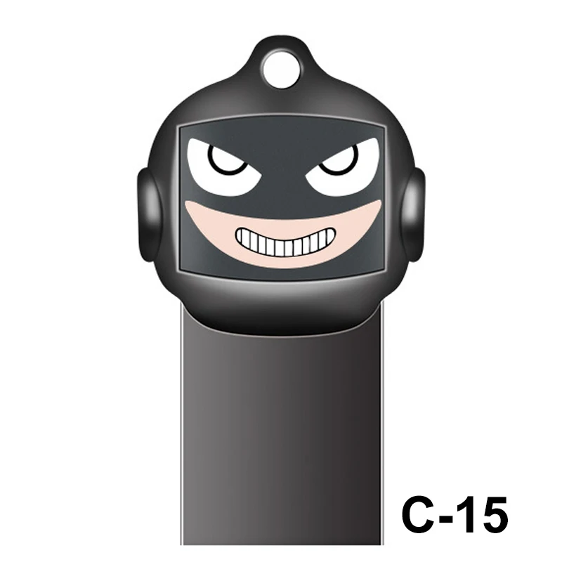 Флешка Персонализированная USB флешка 128 ГБ USB флешка 64 ГБ 32 ГБ Флешка мультфильм 16 Гб флэш-диск для школьницы подарок - Цвет: C15