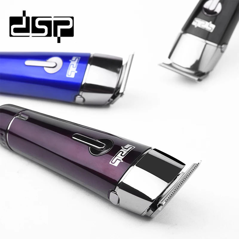 Перезаряжаемый триммер для волос DSP 5 в 1 титановая машинка стрижки электробритва