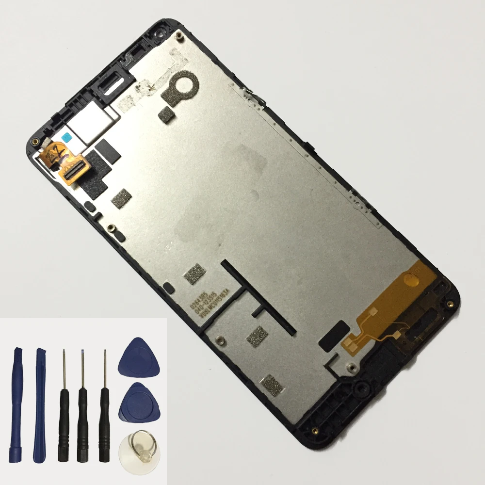 Для Nokia Lumia 640 1113 сенсорный экран с ЖК дисплеем в сборе рамкой и бесплатными
