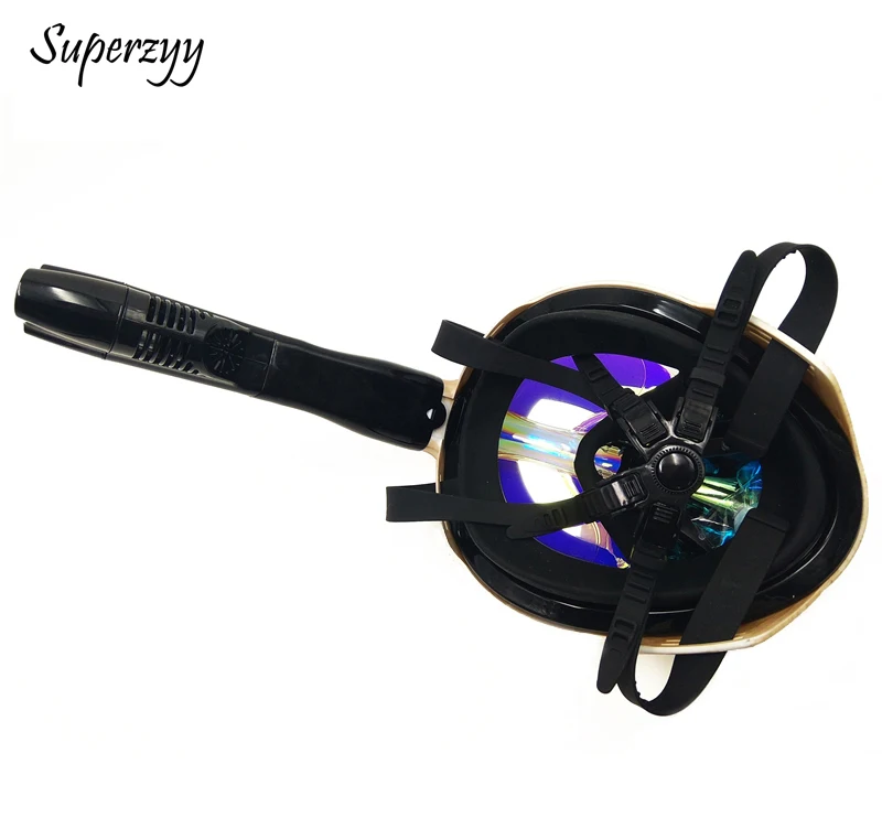 Маска для подводного плавания с полным лицом панорамный вид анти туман утечка