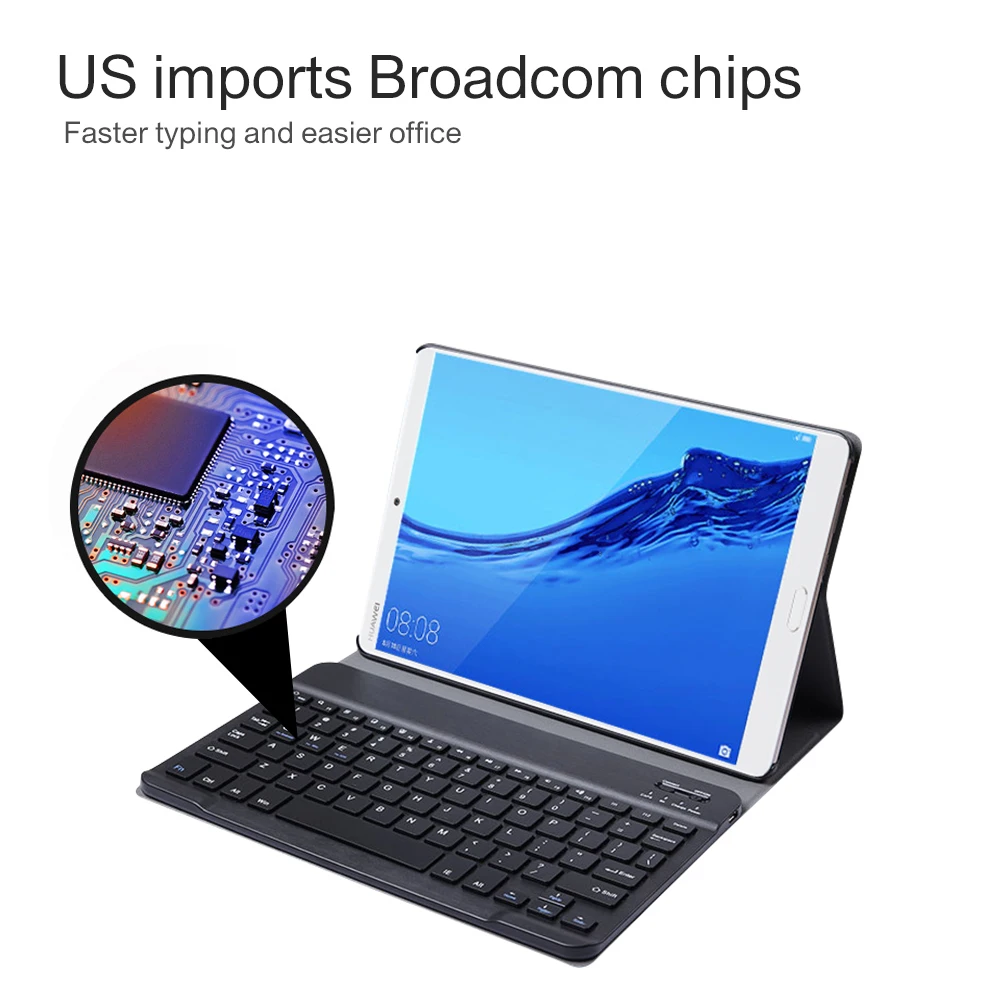 Ходунки Bluetooth клавиатура чехол для Huawei MediaPad M5 8 4 &quotпланшет съемный SHT-AL09 SHT-W09 |