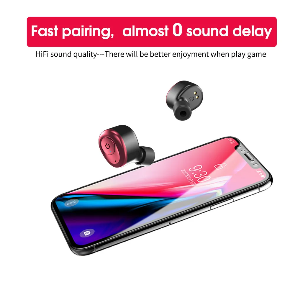 IPUDIS iT01 Bluetooth наушники V5.0 беспроводные TWS мини стереонаушники HiFi гарнитура с
