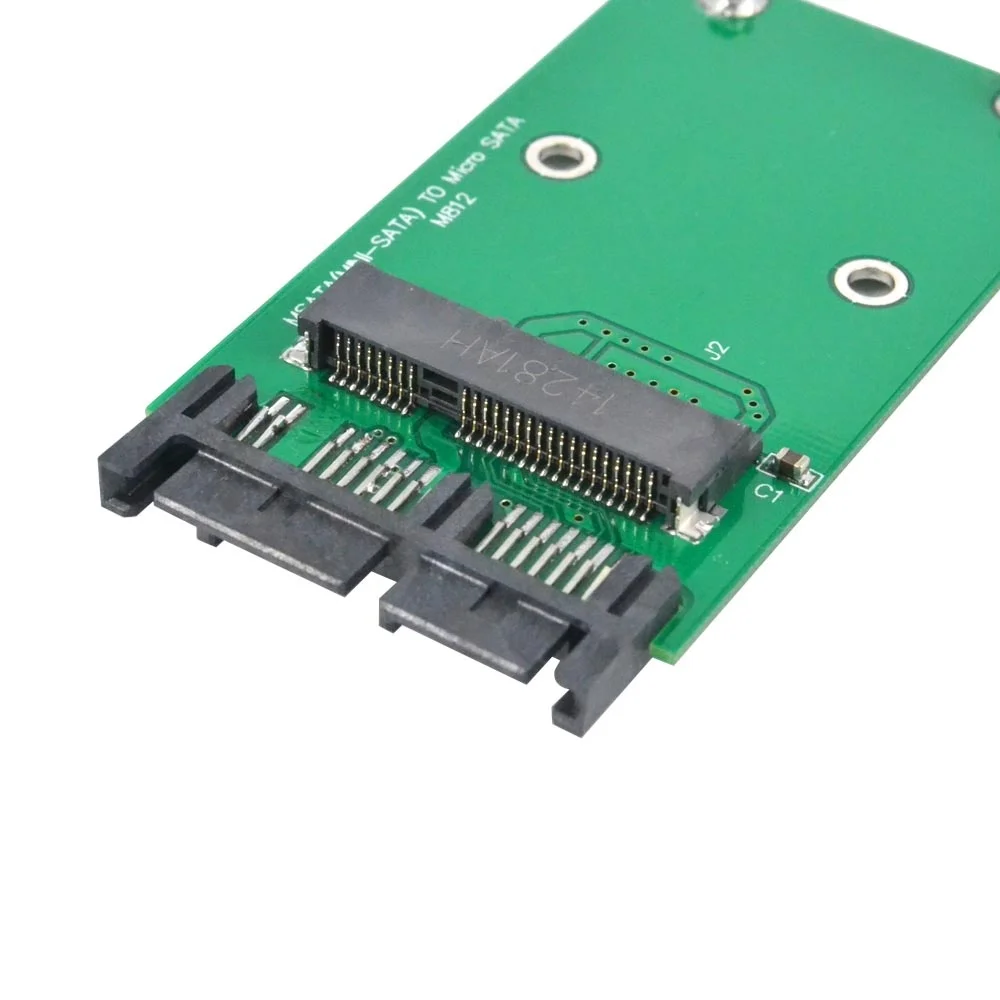 Kebidu Mini PCI E MSATA SSD до 1 8 Micro SATA 16Pin плата адаптера dock 39 мм x 72 мм|ssd ssd|ssd 1.8ssd to sata |