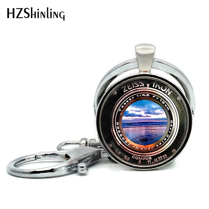 

Новинка 2017, модные брелоки для фотокамеры, модный брелок для фотосъемки, брелок для ключей со стеклянной купольной камерой ручной работы