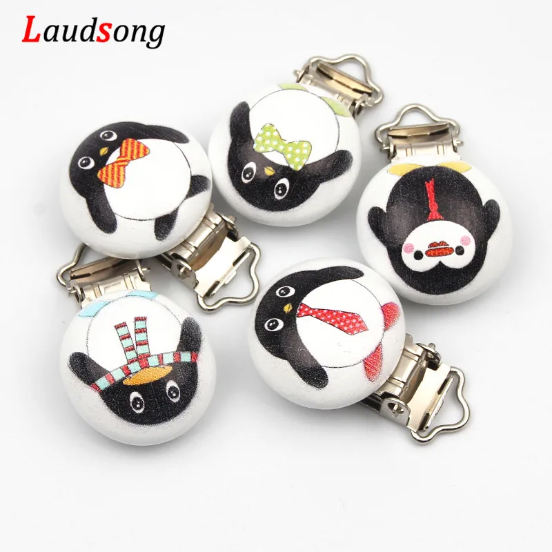 5 предметов Милые принты Зимние Детские Носки с рисунком пингвина из металла