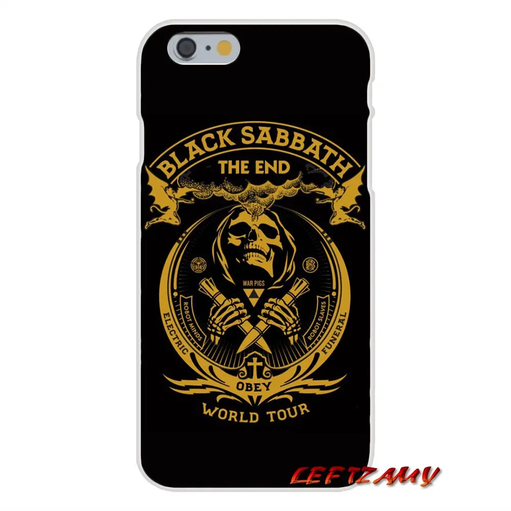 Для sony Xperia Z Z1 Z2 Z3 Z4 Z5 compact M2 M4 M5 E3 T3 XA Aqua rock band Black Sabbath аксессуары чехлы для