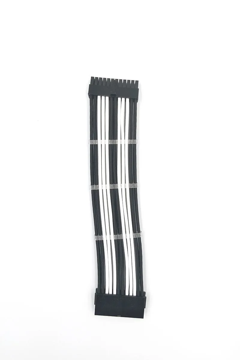 Удлинительный кабель WinKool M/B ATX 24PIN 18AWG основной белый типа Папа мама|atx 24pin|extension power